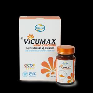 Thực phẩm  bảo vệ sức khỏe Vicumax nano curcumin