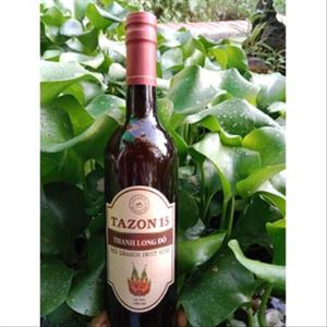 Rượu vang thanh long Đỏ 750ml - 18%