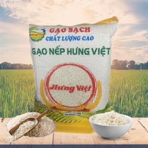 Gạo nếp Hưng Việt 1kg