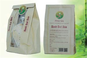 Bánh quế dừa Phù Sa túi 100gr